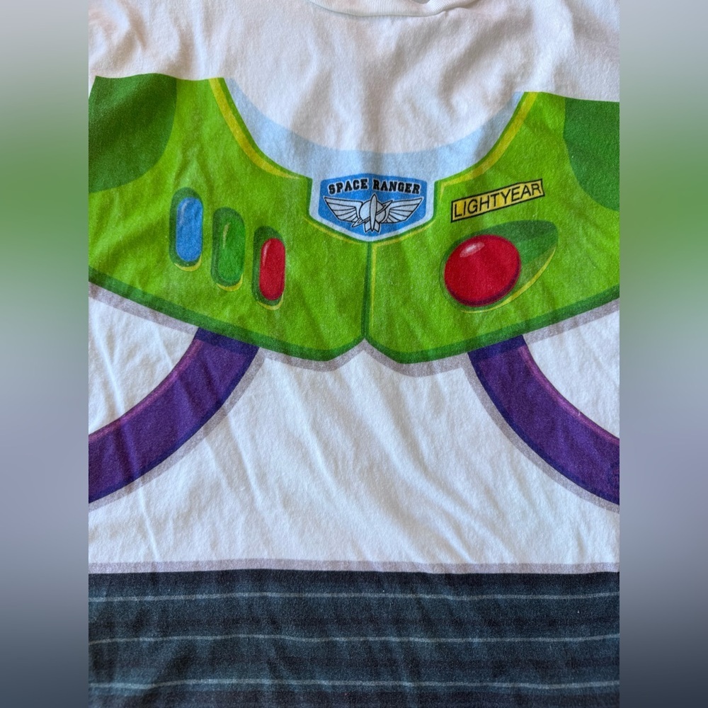 Disney Pixar Buzz Lightyear Graphic T-Shirt for Men - Picture 5 of 5